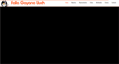 Desktop Screenshot of fallagayano.com