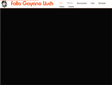 Tablet Screenshot of fallagayano.com